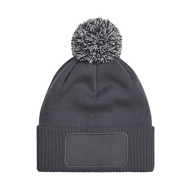 Beechfield Unisex Adult Snowstar Patch Beanie