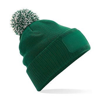 Beechfield Unisex Adult Snowstar Patch Beanie