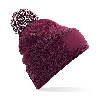 Beechfield Unisex Adult Snowstar Patch Beanie