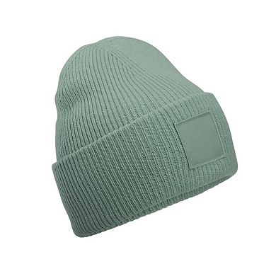 Beechfield Unisex Adult Tonal Patch Deep Cuffed Beanie