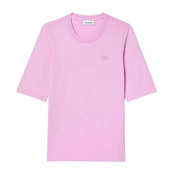 Lacoste Womens/Ladies Cotton Soft 3/4 Sleeve T-Shirt
