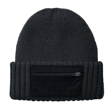 Beechfield Unisex Adult Zip Patch Beanie
