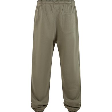Build Your Brand Mens Fluffy Jogging Bottoms