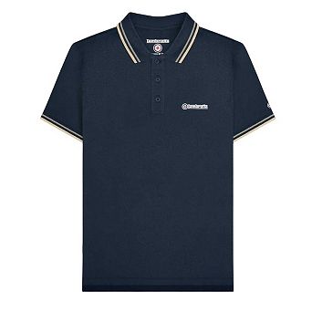 Lambretta Mens Tipped Polo Shirt