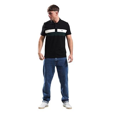 Lacoste Mens Colour Block Polo Shirt