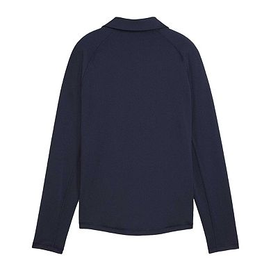 Puma Womens/Ladies Elasticated Cuff Tailored Raglan Long-Sleeved Polo Shirt