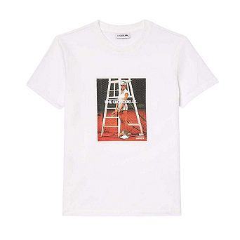 Lacoste Womens/Ladies Printed Piqué T-Shirt