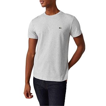 Lacoste Mens Logo Premium Cotton T-Shirt