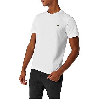 Lacoste Mens Logo Premium Cotton T-Shirt