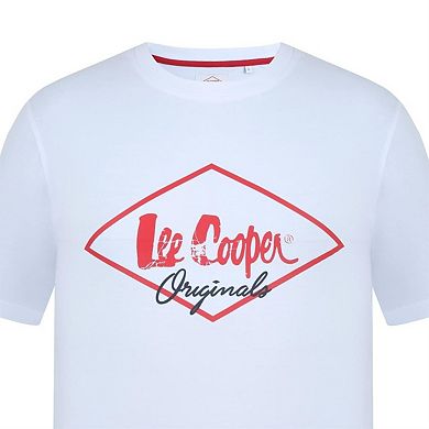 Lee Cooper Mens Originals Logo T-Shirt