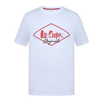 Lee Cooper Mens Originals Logo T-Shirt