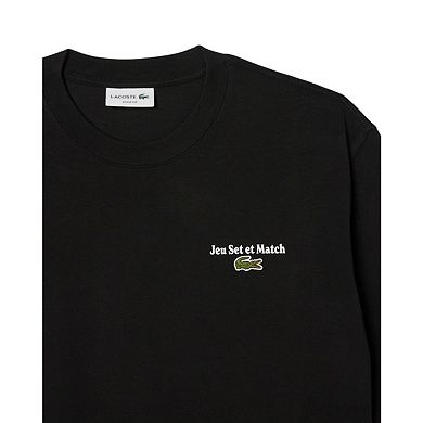 Lacoste Mens Jersey Loose T-Shirt