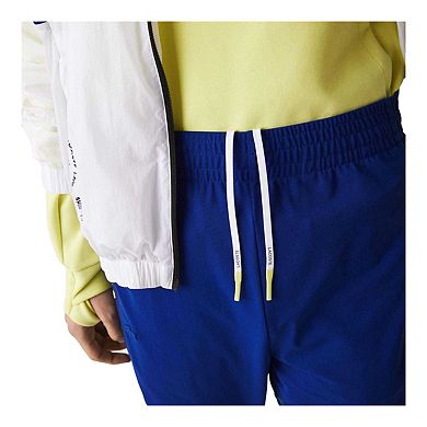 Lacoste Mens Zip Pocket Tapered Tracksuit Bottoms