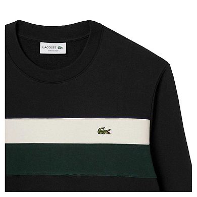 Lacoste Mens Colour Block Sweatshirt