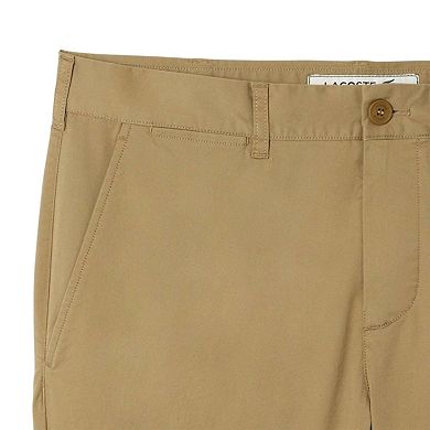 Lacoste Mens Stretch Slim Chinos