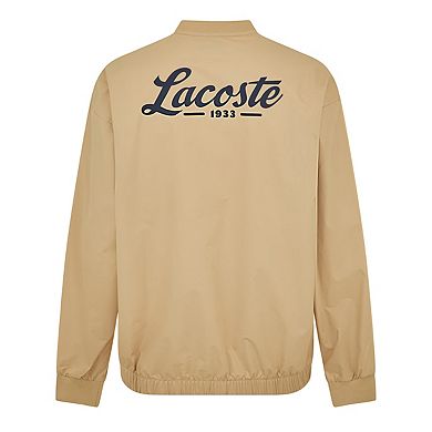 Lacoste Mens V Neck Long-Sleeved Top