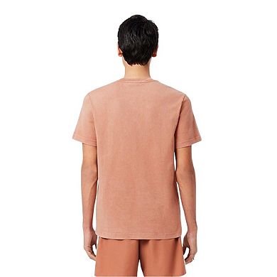 Lacoste Mens Logo Crew Neck Regular T-Shirt
