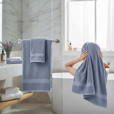 2 Pack Microfiber Bath Towels Ultra Soft Absorbent Fast Drying Large Body Towel Set for Shower Gym