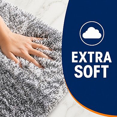3 Piece Bathroom Rugs Set Soft Microfiber Absorbent Quick Dry Machine Washable