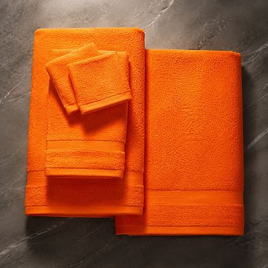 6 Pack Cotton Towel Set Ultra Soft Absorbent Quick Dry Machine Washable Everyday Use