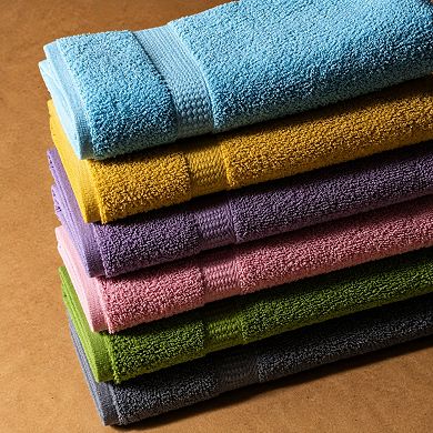 6 pack Bath Towels Soft Absorbent Large Quick Dry Durable for Bathroom Pool Gym Spa