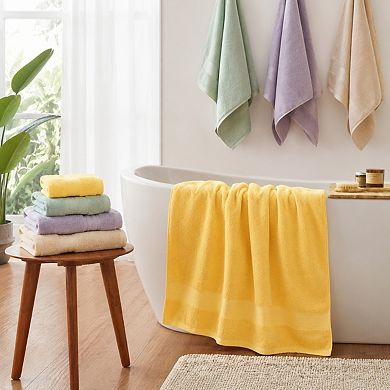 650 Gsm Cotton Hotel Spa Bath Towel Set 6 Piece Ultra Soft Absorbent Quick Dry