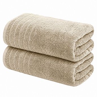 2 Pack Extra Large Bath Sheets Super Soft Absorbent Quick Dry Lightweight Cotton Towels