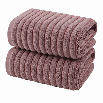 2 Pack Ultra Soft Absorbent Quick Dry Premium Cotton Bath Towels