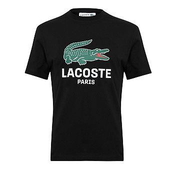 Lacoste Mens Paris Logo T-Shirt
