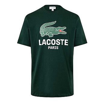 Lacoste Mens Paris Logo T-Shirt