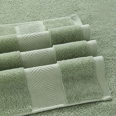 6 Piece Cotton Towel Set Soft Absorbent Quick Dry For Bathroom Hotel Spa