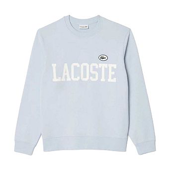 Lacoste Mens Flock Print Fleece Sweatshirt