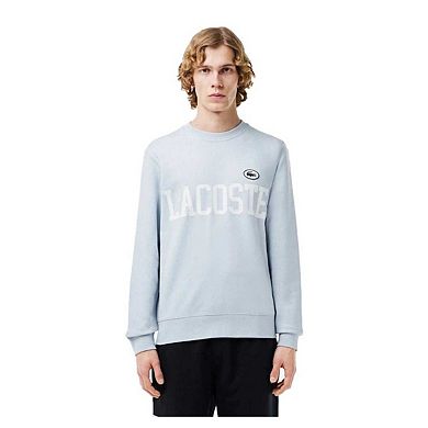 Lacoste Mens Flock Print Fleece Sweatshirt