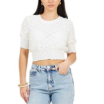 Brave Soul Womens/Ladies Shirred Top