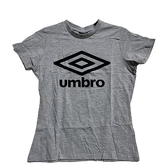 Umbro Womens/Ladies 90s Logo Crew Neck Regular T-Shirt