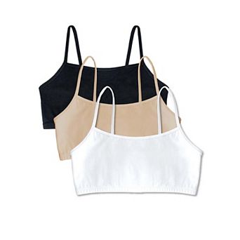 Bestform Spaghetti Strap Cotton Comfort Bra, 3-Pack 5009036
