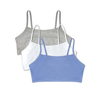 Bestform Spaghetti Strap Cotton Comfort Bra, 3-Pack 5009036