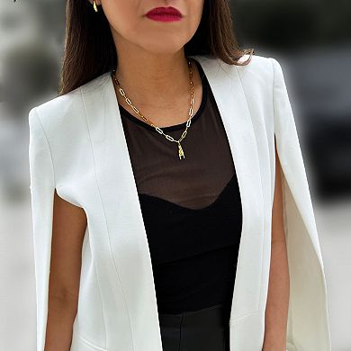 ITALIAN HAND Pendant Link Chain Necklace - Waterproof