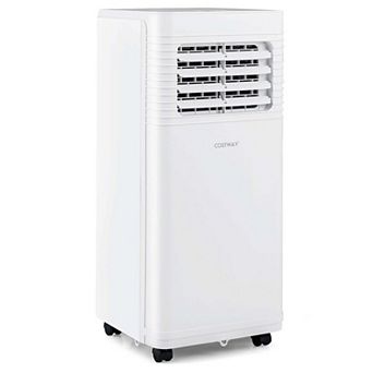 Costway Portable Air Conditioner 8000 BTU 3 in 1 AC Unit with Fan & Dehumidifier Sleep Mode