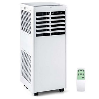 Costway 5000 BTU (8000 BTU ASHRAE) Air Conditioner w/ Dehumidifier and Fan Sleep Mode and 24H Timer