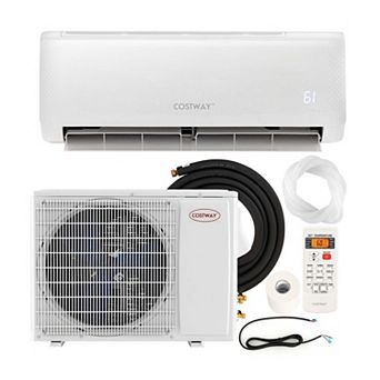 Costway 12,000 BTU Mini Split Air Conditioner AC Unit with Heat Pump & Remote Control