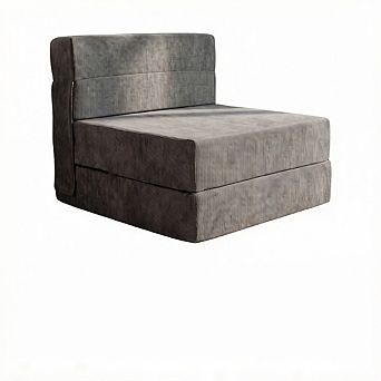 Costway 4-in-1 Folding Sofa Bed, Convertible Sleeper Chair for Adults, Fold Out Couch