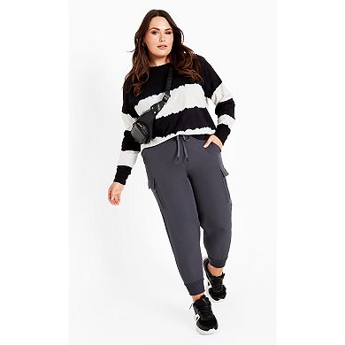 Avenue Women's Plus Size Talia Tie Dye Top