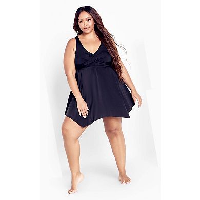 Avenue Women's Plus Size Icon Swimdress
