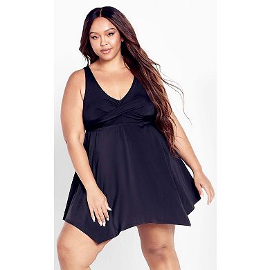 Avenue Women's Plus Size Icon Swimdress