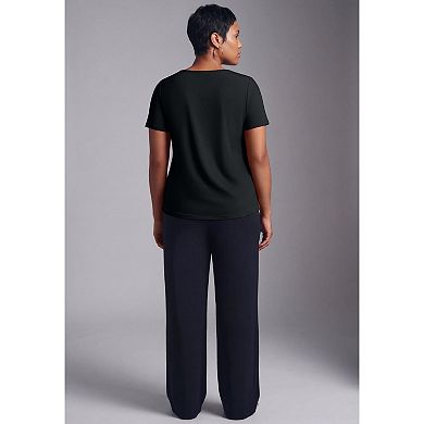 Avenue Women's Plus Size Audrey Draped Top