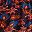 Navy Deco Floral