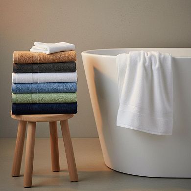 6 Pack Bath Towel Set Cotton Quick Dry Absorbent Soft Multi Color 27x54
