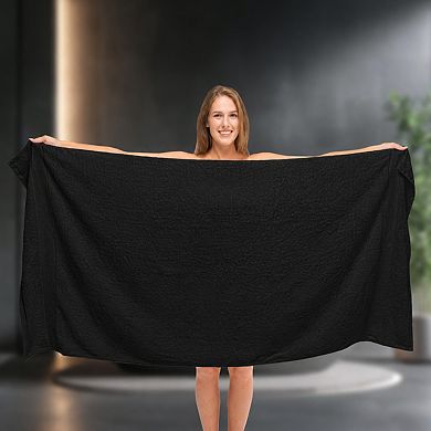 650 GSM Extra Large Bath Towels 2 Pack Highly Absorbent Quick Dry Hotel Spa