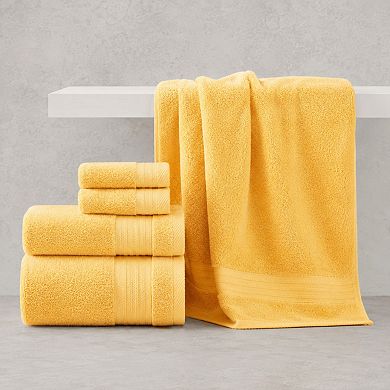 650 GSM Cotton Luxury Bath Towel Set 6 Piece Hotel Spa Bulk Thick Absorbent Quick Dry